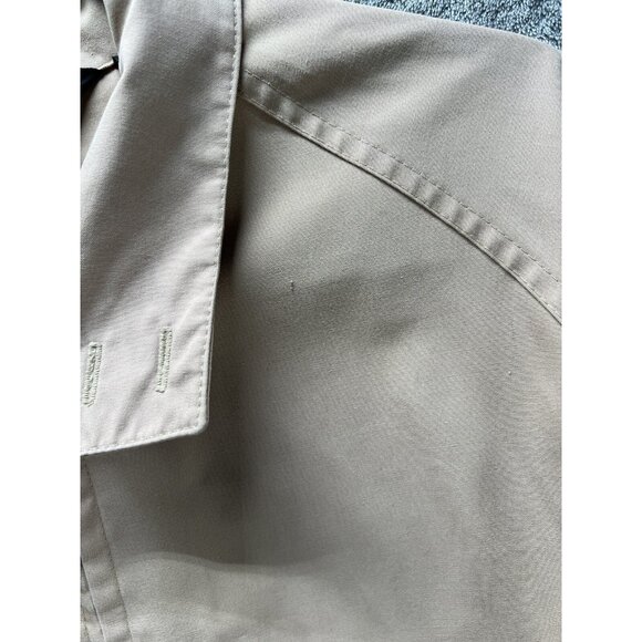Vtg Sears Men's XL Tall Tan Spring Long-Sleeve Full-Zip Jacket Khaki Extra Large - Picture 7 of 9